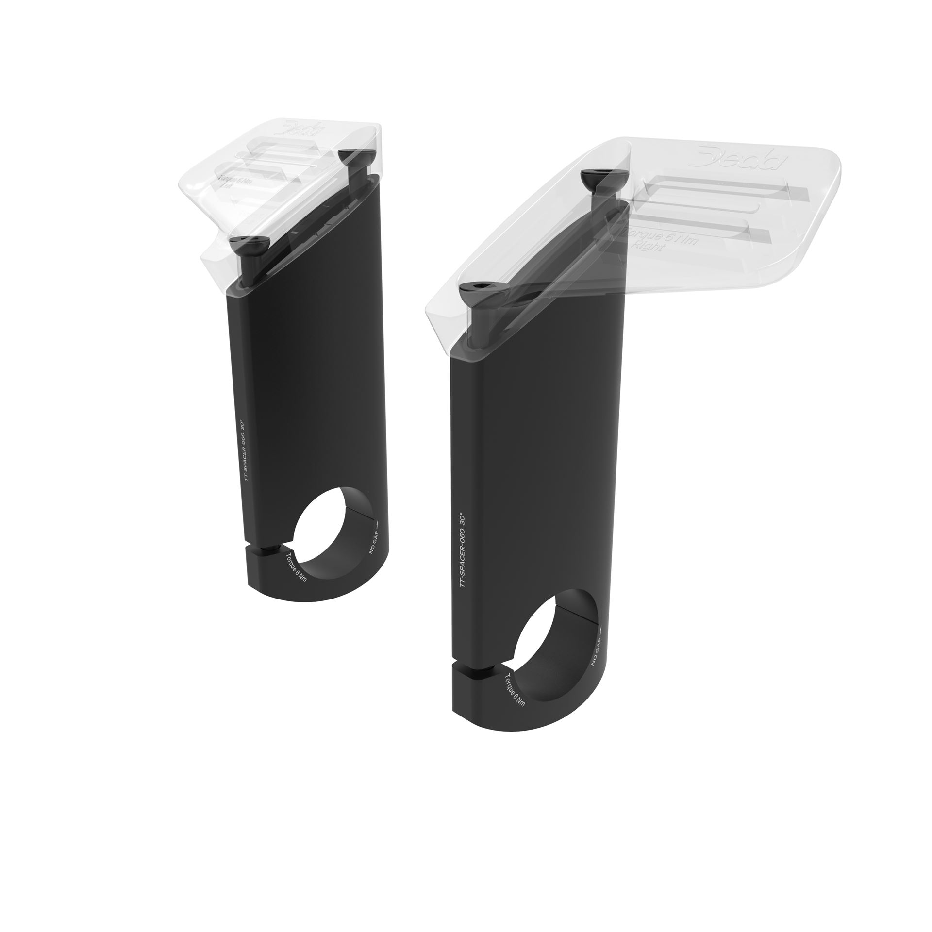 JET2 to JET1 CONVERSION KIT DEDA JET2 to JET1 conversion-kit, 60mm x 30°