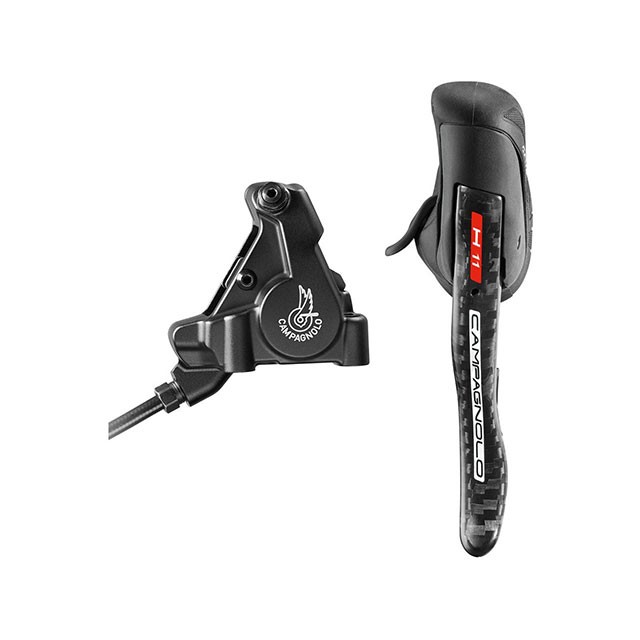 CAMPAGNOLO H11 EPS Ergopower rechts + 140 Bremssattel hinten + Schrauben