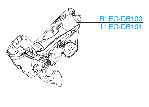 CAMPAGNOLO H11 Schaltkörper, rechts, 11s