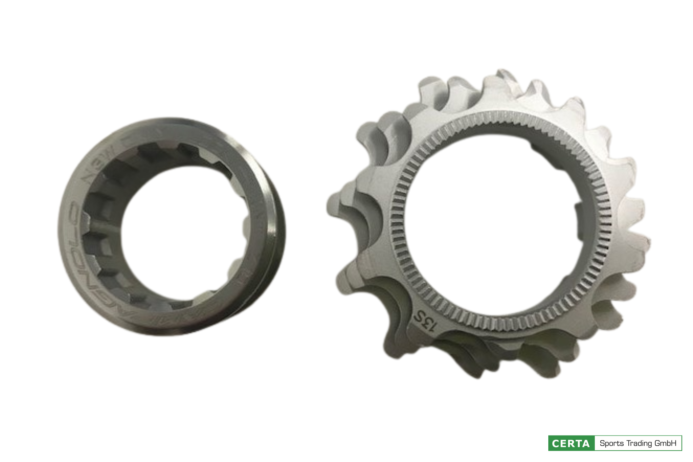 CERTA Sports Trading GmbH (13S-1012) CAMPAGNOLO Ekar, 10-11-12 Zähne + Abschlussring für 10 Zähne