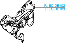 CAMPAGNOLO Super Record unité changement de vitesse, discbrake, gauche, 12v