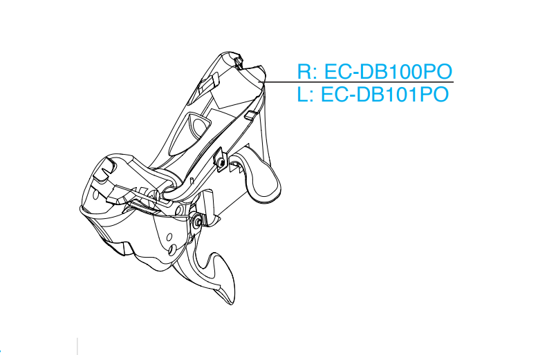 CAMPAGNOLO Potenza Schaltkörper, links, 11s