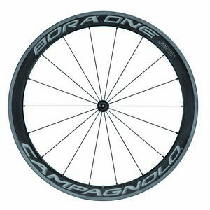 CAMPAGNOLO Bora One 50 dark Schlauchr. Vorderrad+Bremsschuhe BR-BO500