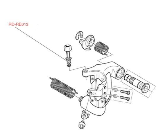 CAMPAGNOLO Kabeleinstellungsfeder für Schaltwerk (10 Stk.)