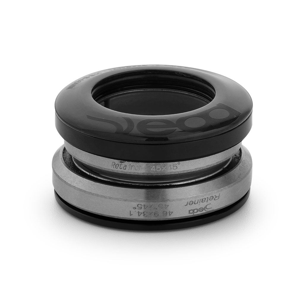 DEDA Jeu de direction carbone, roulements acier 1"1/8 - 1"1/4