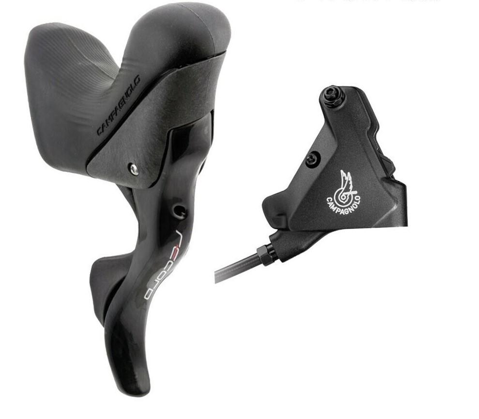 CAMPAGNOLO Record Ergopower rechts + 160 Bremssattel hinten, 12s