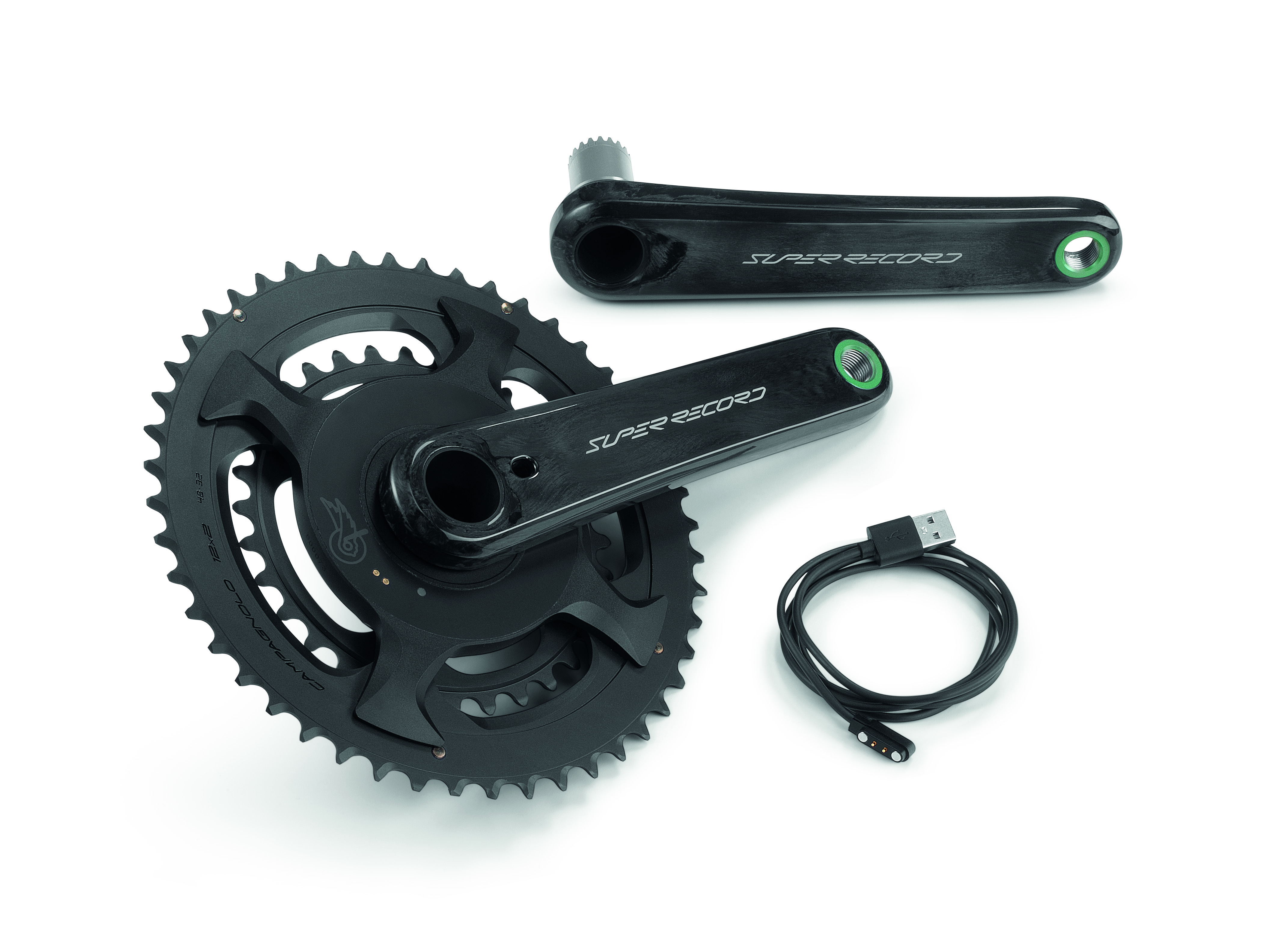 CAMPAGNOLO Super Record UT Carbon Kurbel, 12s mit PWM